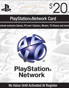 PlayStation US Card $20